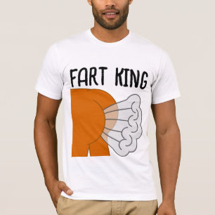 FUNNY DAD FATHER'S DAY FART KING T-SHIRTS
