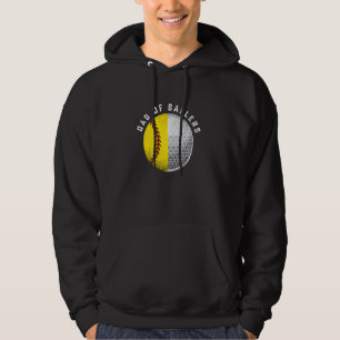 Funny Dad  From Son Daughter Kids Golf Softball Pl Hoodie
