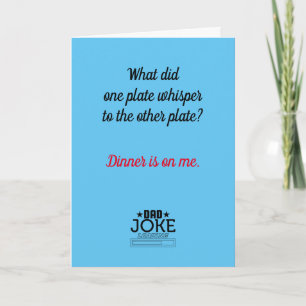 Funny Dad Joke Designed Card