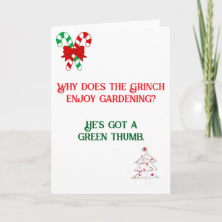 Funny Dad Joke designed Christmas Card