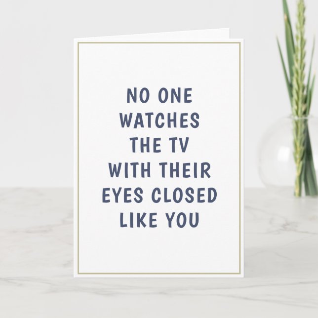 Funny  Dad Joke Father's Day Card (Front)