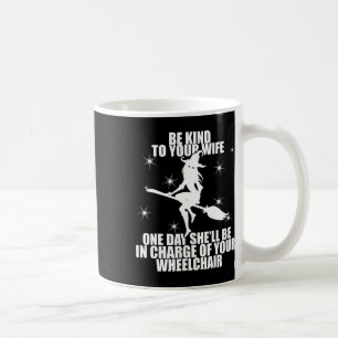 Funny Dad Joke For Married Men Halloween Mean Witc Coffee Mug