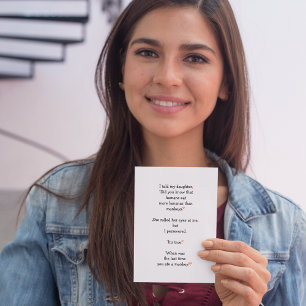 Funny Dad Joke on Monkeys Humans Bananas Humour LO Holiday Card