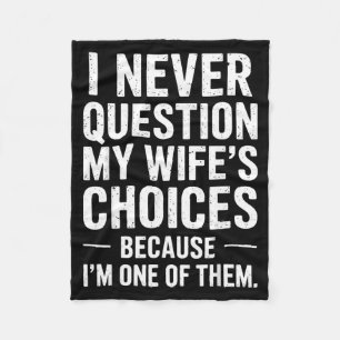 Funny Dad Joke Quote For Husband Fathers Day Tee  Fleece Blanket