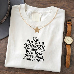 Funny Dad Joke Whiskey Lose Tee