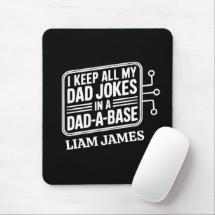 Funny Dad Jokes Fathers day gift for dad Mouse Pad