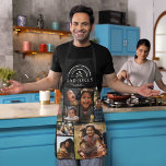 Funny Dad Jokes Grill Master | Personalised Photo Apron<br><div class="desc">Fire up the grill and the giggles with this Funny Dad Jokes Grill Master Apron – the ultimate personalised Father’s Day gift! Featuring a bold “Dad Jokes Served with Extra Sizzle” design, this apron puts Dad’s title front and centre. Customise it with your favourite family photos for a heartfelt and...</div>