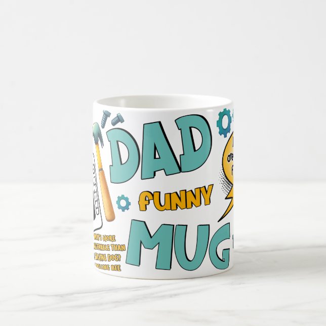 Funny DAD Jokes Mug (Center)
