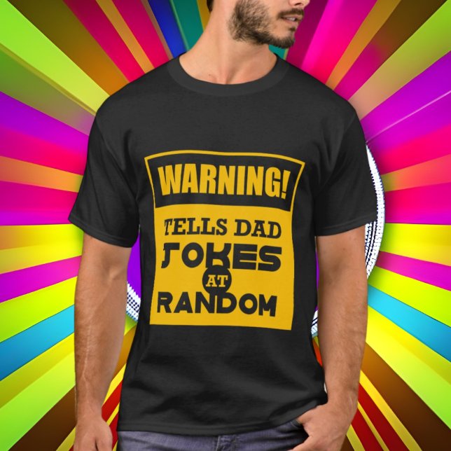 funny Dad jokes word art T-Shirt (Creator Uploaded)