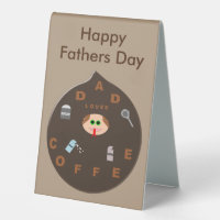 Funny Dad Monster Loves Coffee Poem  Fathers Day