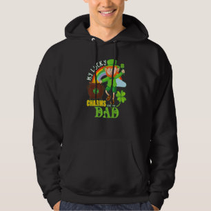 Funny Dad Paddy Day St Patricks Lucky Charms Call Hoodie