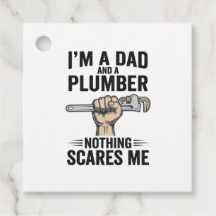 Funny Dad Plumber Vintage Engraving Shirt Design_1 Favour Tags
