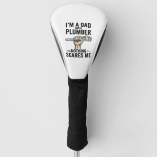 Funny Dad Plumber Vintage Engraving Shirt Design_1 Golf Head Cover