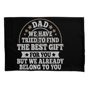 Funny Dad Saying Graphic Vintage Papa Father Pillowcase