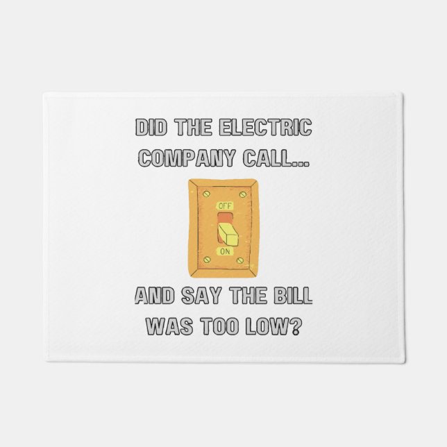 Funny Dad Sayings  Doormat (Front)