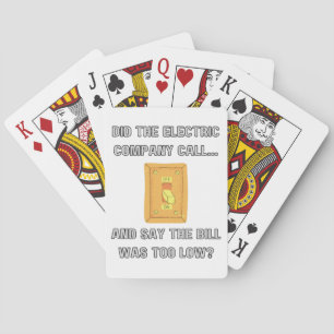 Funny Dad Sayings Playing Cards