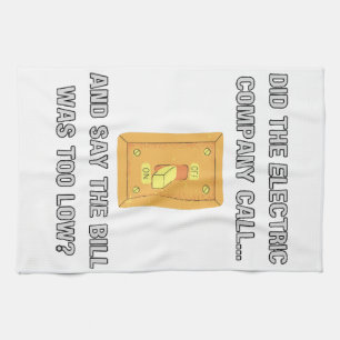 Funny Dad Sayings Tea Towel