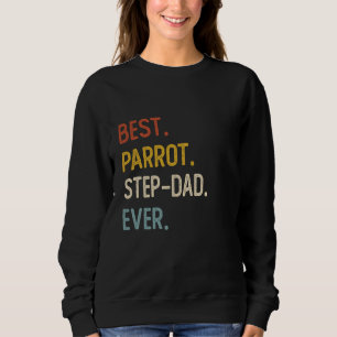 Funny Dad Shirt Best Parrot Step-Dad Ever Shirt Fa