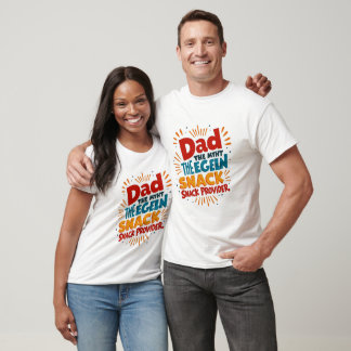 Funny Dad Shirt – The Snack Provider Legend Tee