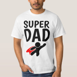 Funny DAD T-shirt SUPER HERO DAD