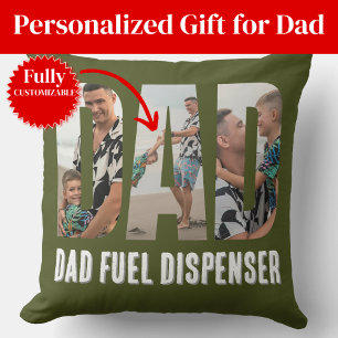 Funny Dad Throw Pillow