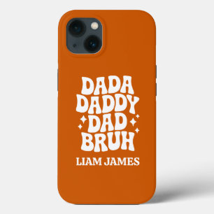 Funny Dada Daddy Dad Bruh Fathers day gift for dad iPhone 13 Case