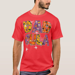 Funny Dadcula Halloween Dad Dracula Costume Momste T-Shirt