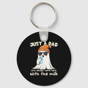 Funny Daddy Boo Halloween Family Matching Costume Key Ring