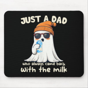 Funny Daddy Boo Halloween Family Matching Costume Mouse Pad