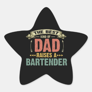 Funny Daddy Star Sticker