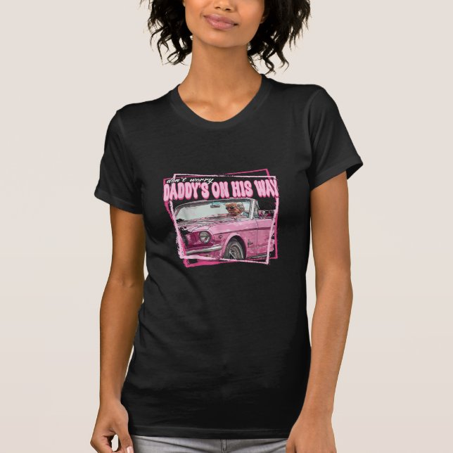 Funny Daddy's Home Trump Pink 2024 Take America Ba T-Shirt (Front)