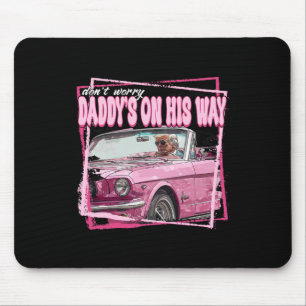 Funny Daddy's Home Trump Pink 2024 Take America Ck Mouse Pad