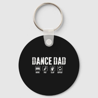 Funny Dance Dad Competition Proud Dance Dad Father Key Ring