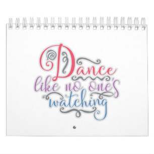 Funny Dance Like No Ones Watching Dancing Bears Calendar