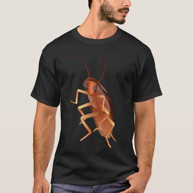 Funny Dancing Cockroach Memes T-Shirt (Front)