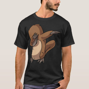 Funny Dancing Dabbing Gifts Love black lab puppy T-Shirt
