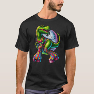 Funny Dancing Dinosaur, Disco Dino Party, Dinosaur T-Shirt
