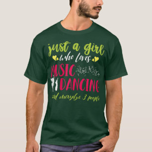Funny Dancing Girl Cool Dancer International Danc T-Shirt