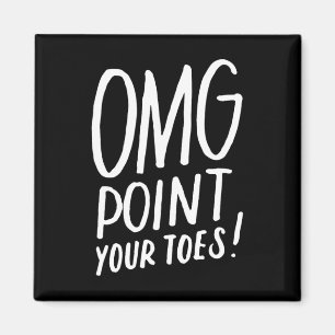 Funny Dancing Great Gift For Dance Teachers, Coach Magnet