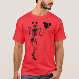 Funny Dancing Skeleton Halloween Party 2463 T-Shirt