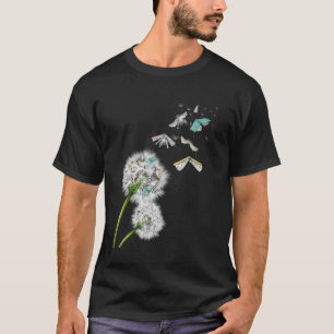 Funny Dandelion Books Gift For Reading Lover Women T-Shirt