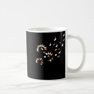 Funny Dandelion Bunny Flower Coffee Mug