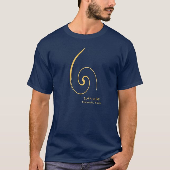 Funny Danube Restaurant T-Shirt (Front)