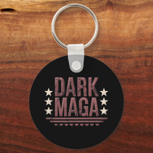 Funny DARK MAGA 2024 Key Ring