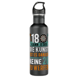 Funny Darts 180 Saying Dart Player 710 Ml Water Bottle