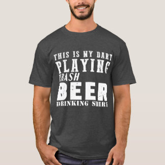 Funny darts beer saying darts motif dart player gi T-Shirt