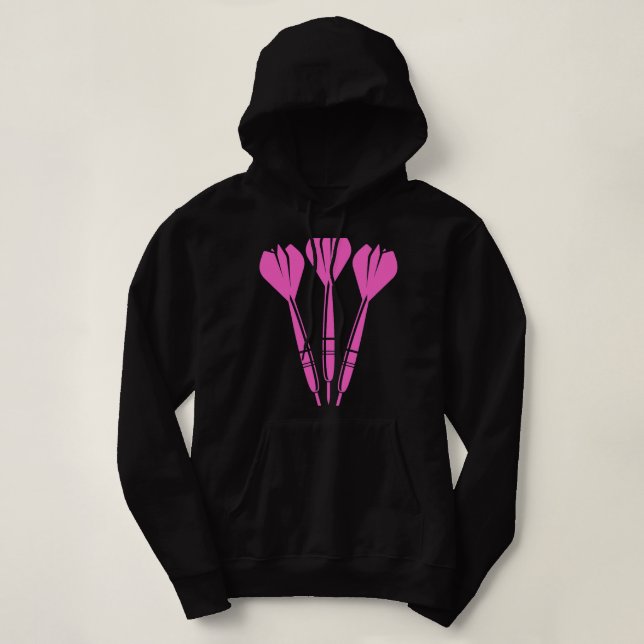 Funny darts for darts players Pally 20 darts Dar 1 Hoodie (Design Front)