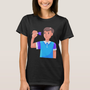 Funny darts for darts players Pally 20 darts Dar 1 T-Shirt