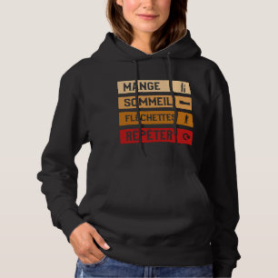 Funny Darts Gift Idea for Darts Player Hoodie