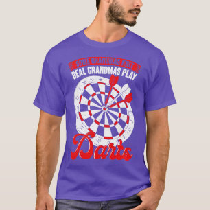 Funny Darts Grandma Grandmother Gift T-Shirt
